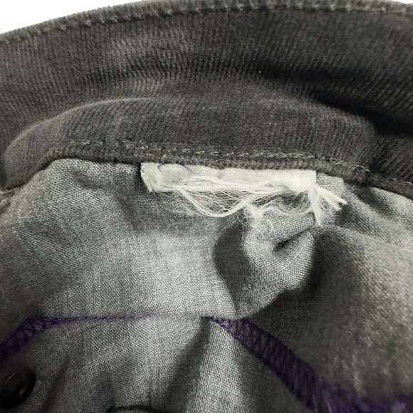 NYDJ Gray Straight Leg Lift Tuck Technology Corduroy Jeans (12) - Picture 13 of 14